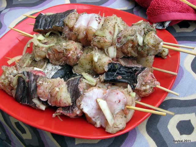 Шашлык из сома